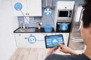 Smart Home System in der Küche